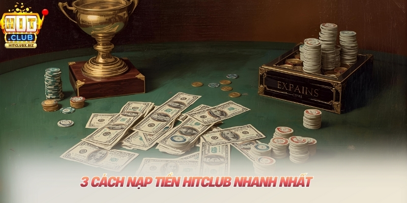 Nạp Rút Tiền Hitclub 3 cách nạp tiền Hitclub nhanh nhất